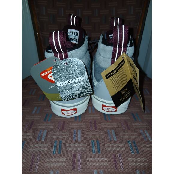 New Men's 8 Wonen's 9.5 Vans SK8-HI MTE-2 Trainer Shoe Pewter / Drizzle/Grey - Picture 7 of 10